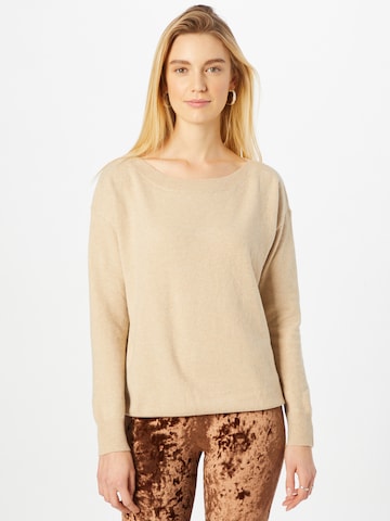 ICHI Sweater 'Alpa' in Beige: front