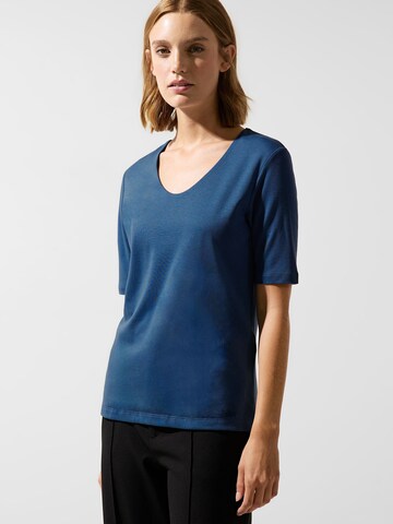 STREET ONE قميص 'Palmira' بلون أزرق: الأمام