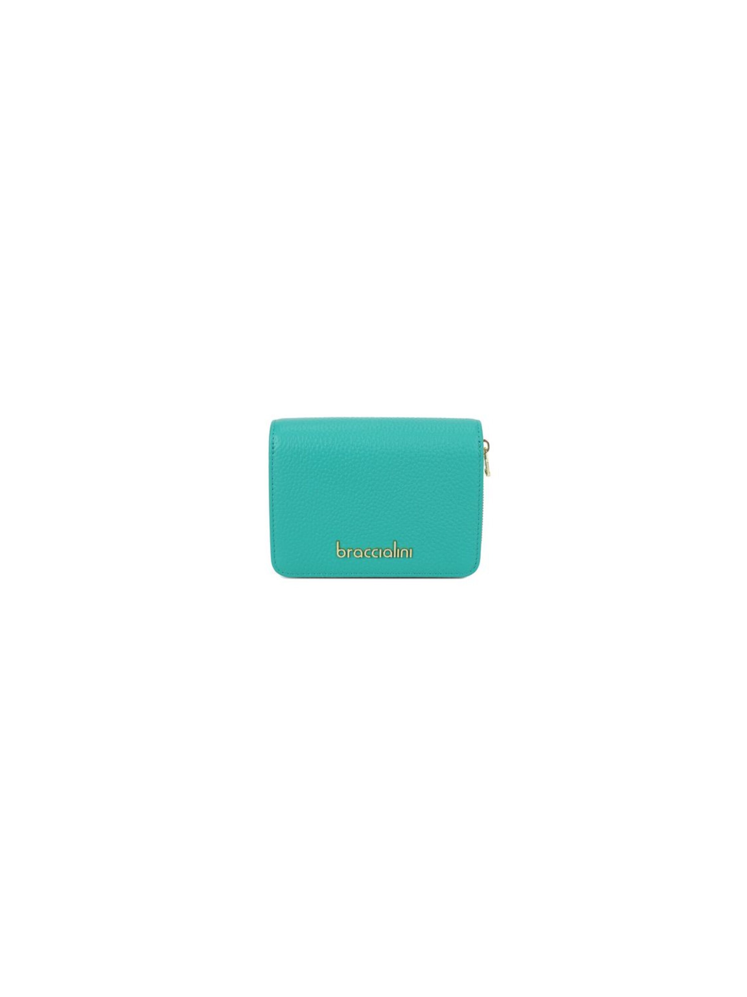 Braccialini - Cartera 'Basic' en verde: frente