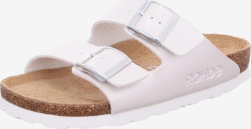 ROHDE Pantolette 'Alba' in Beige: Vorderseite
