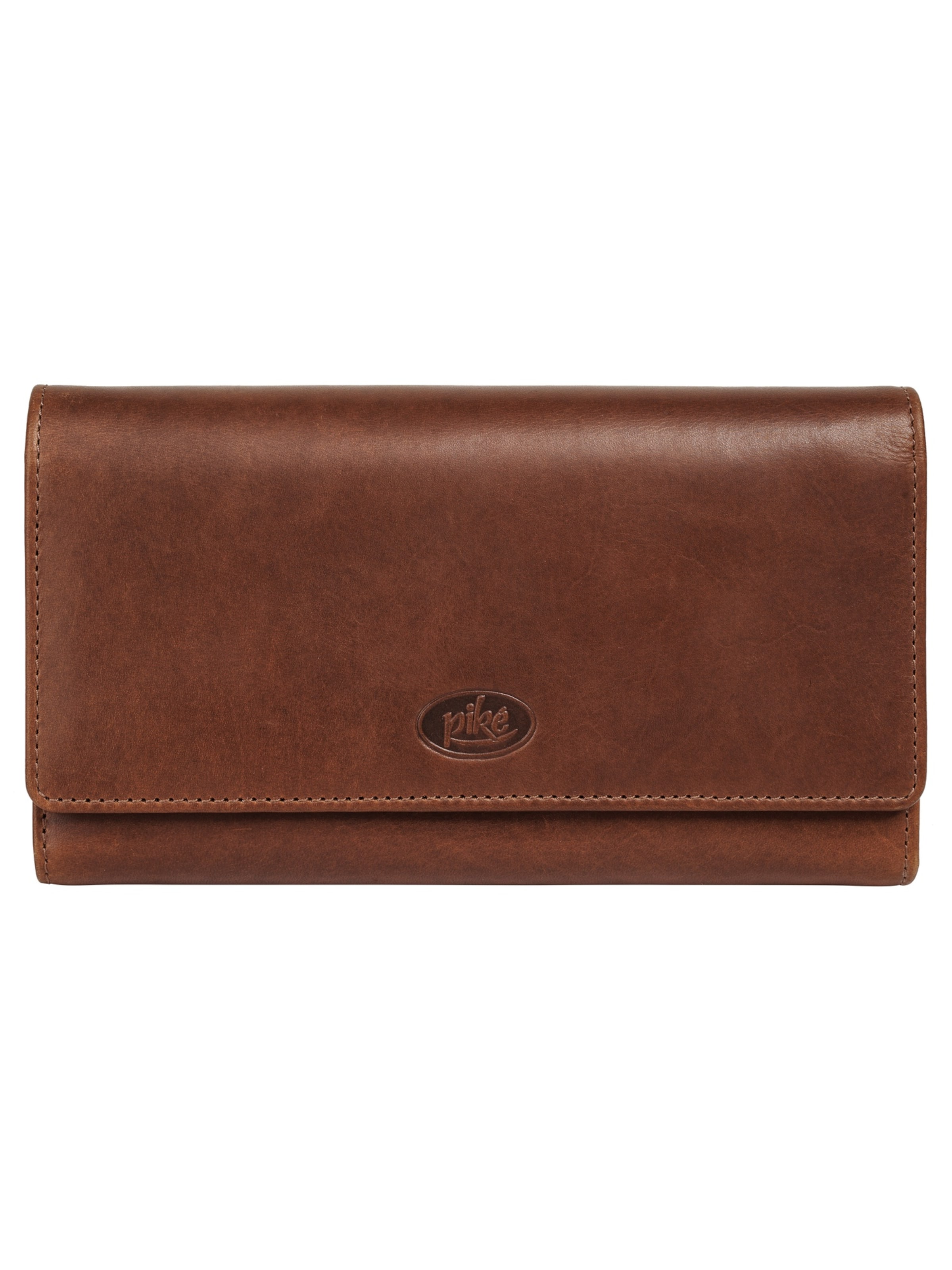 piké Wallet in Brown: front