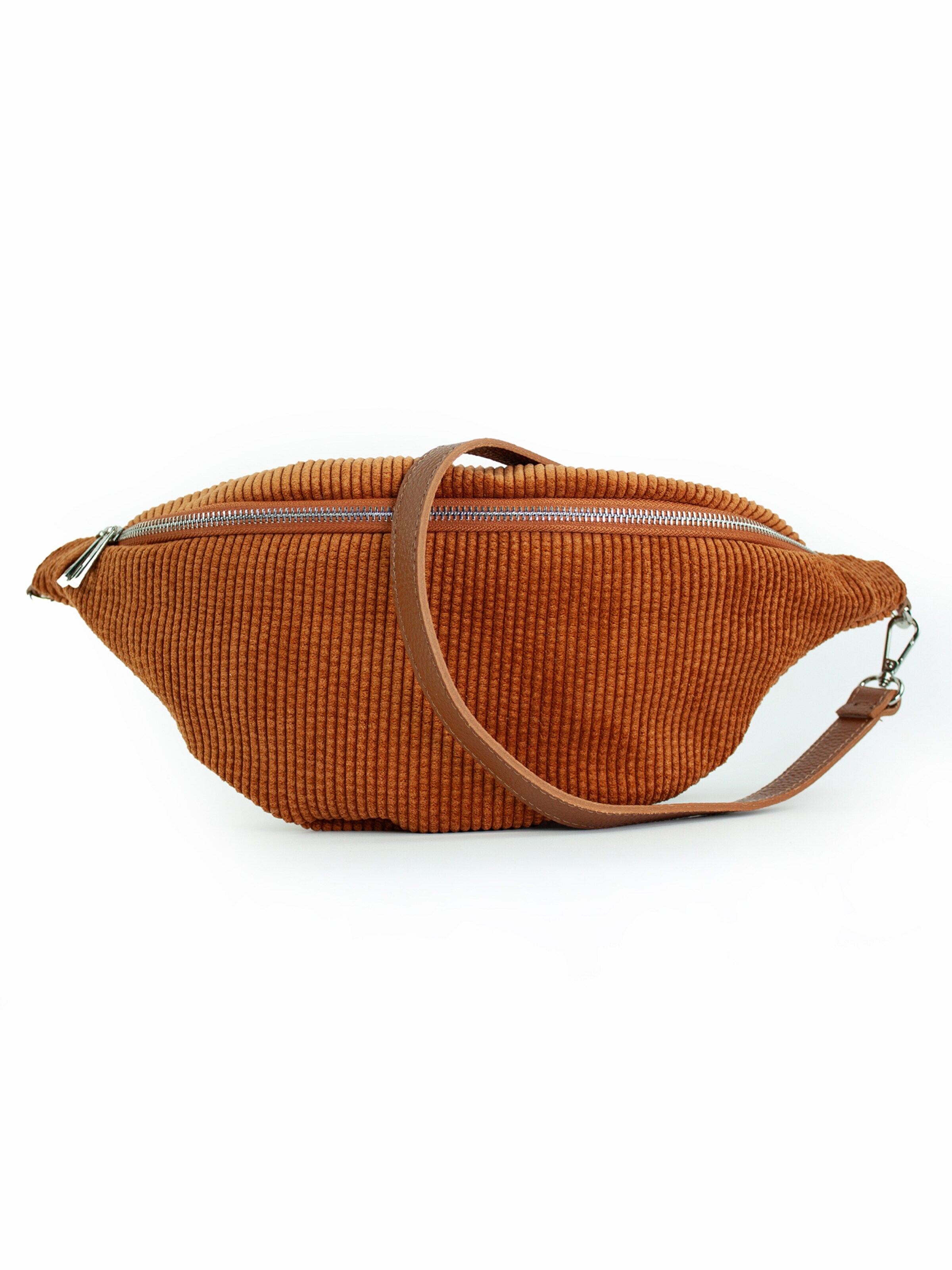 lePelou Belt bag 'IDA' in Brown: front