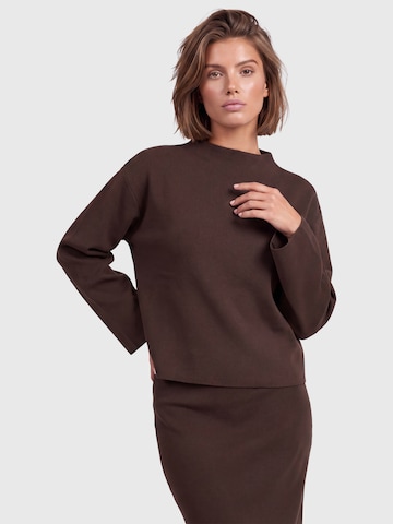 APART Pullover in Braun