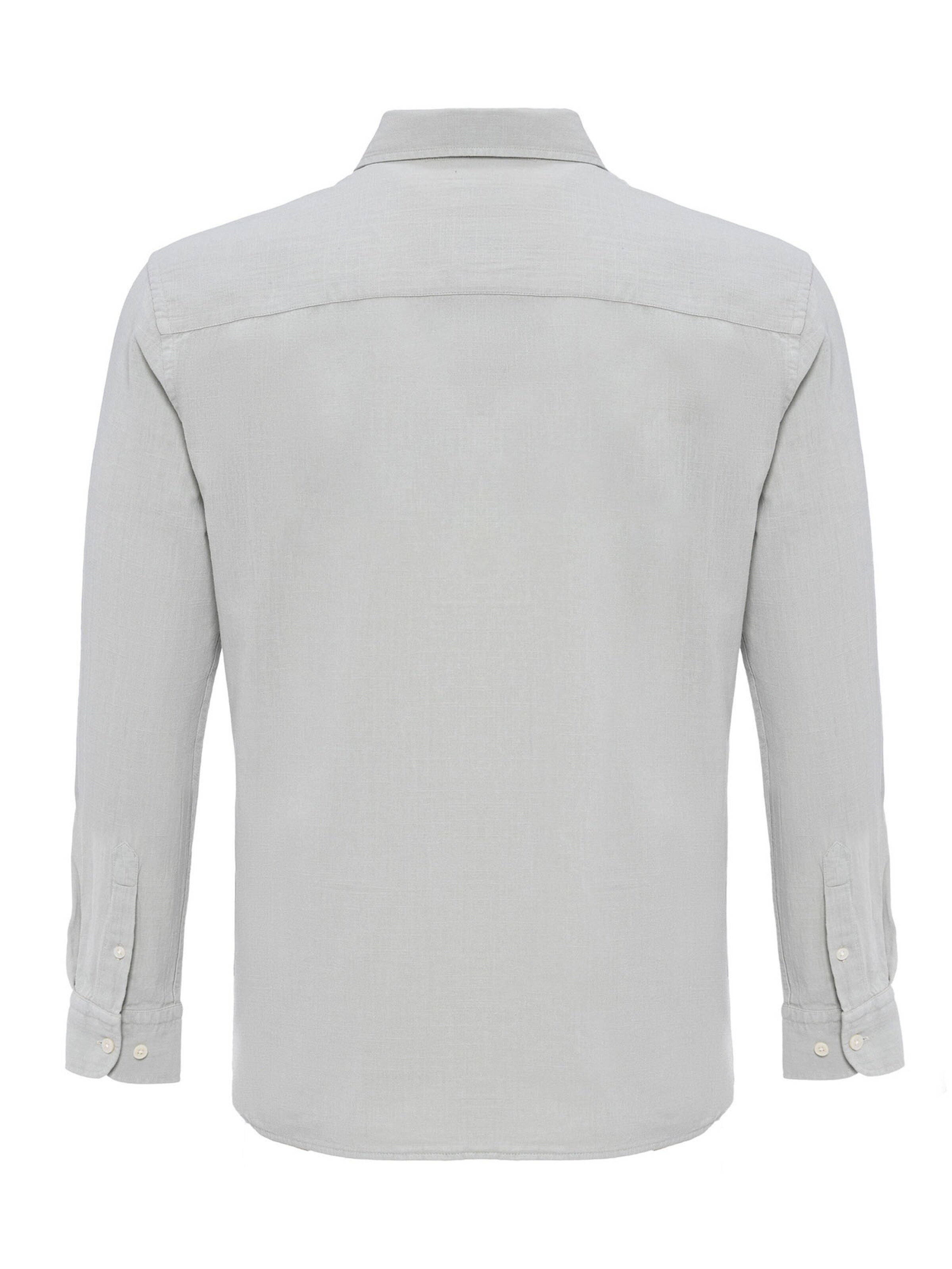 By Diess Collection Regular fit Риза в сиво