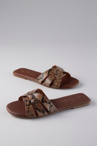 Aniston Pantolette in Braun