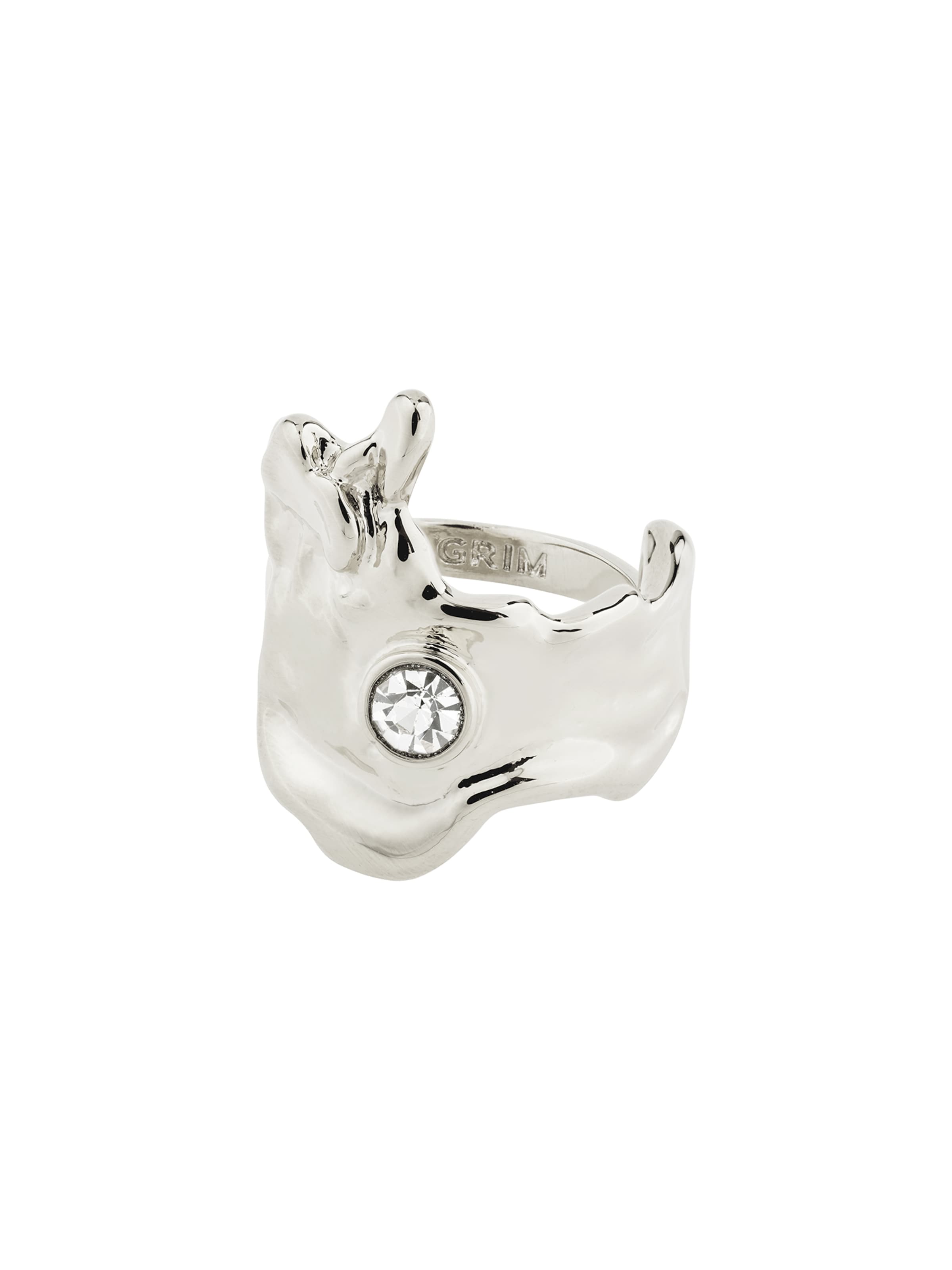 Pilgrim Ring 'Gia' in silber, Produktansicht