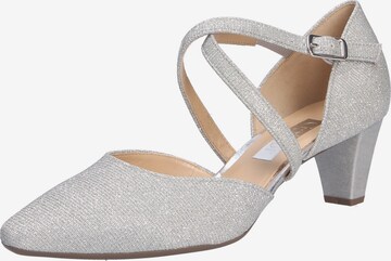 GABOR Pumps in Silver: front