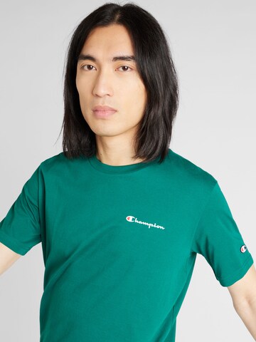 T-Shirt Champion Authentic Athletic Apparel en vert