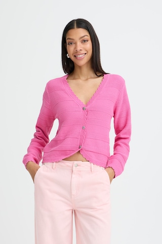 Cardigan 'BYMikala' b.young en rose : devant