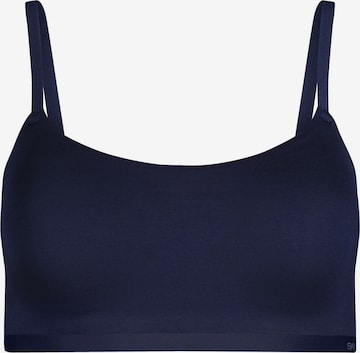 SkinyBustier Grudnjak - plava boja: prednji dio