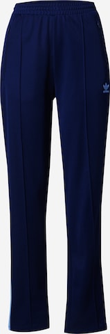 Pantalon 'BECKENBAUER' ADIDAS ORIGINALS en bleu : devant