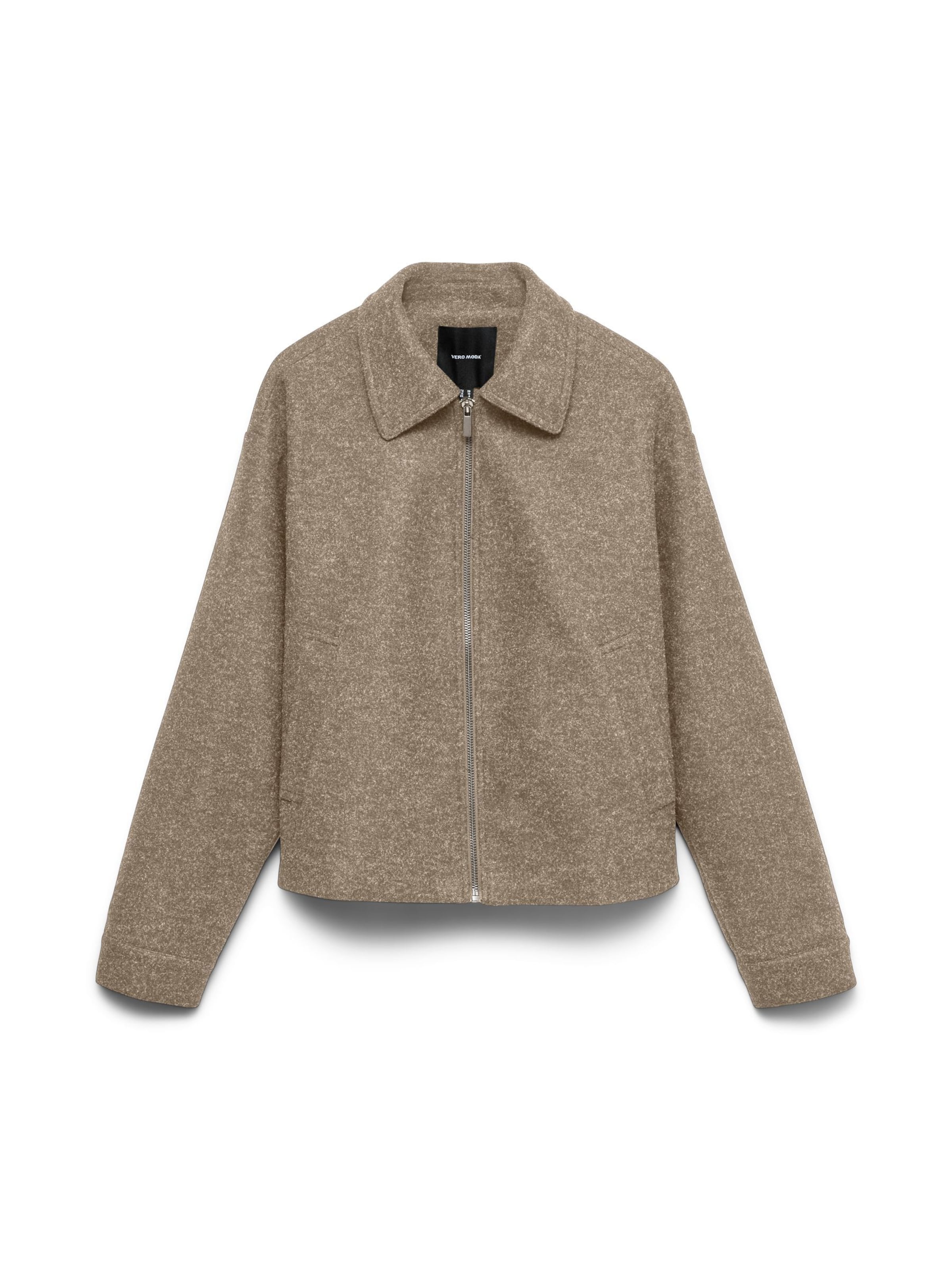 VERO MODA Between-Season Jacket 'VMIda' in Brown: front