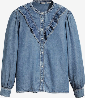 Levi's® Plus Blouse in Blue: front