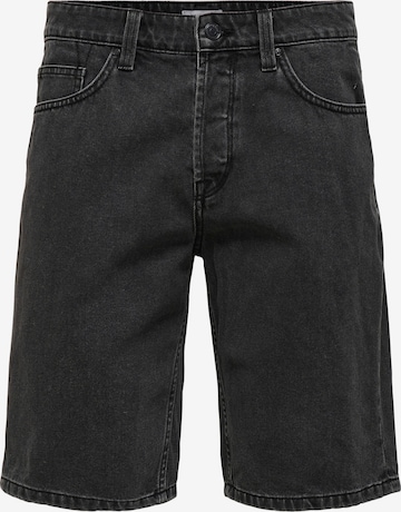 Only & Sons Regular Jeans 'AVI' in Grijs: voorkant