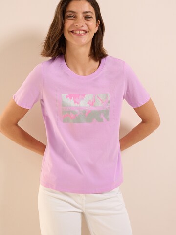 T-shirt CECIL en rose : devant