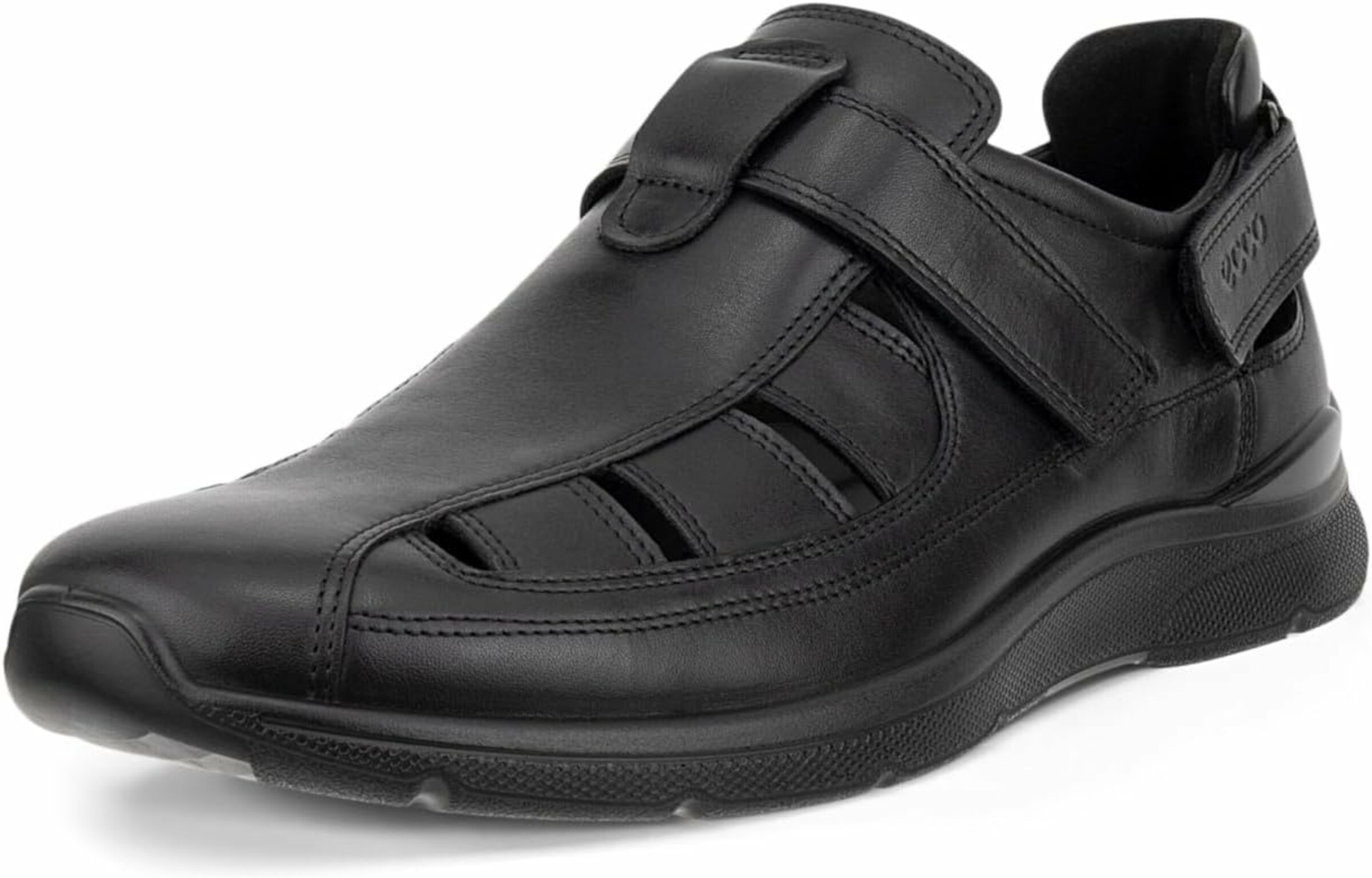 Sandalo 'Irving Fisherman' di ECCO in nero: frontale