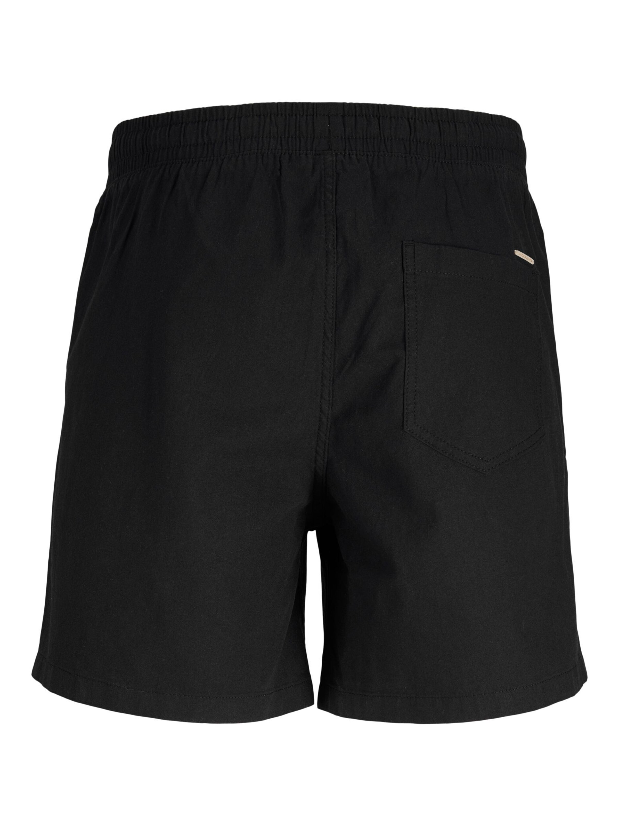 JACK & JONES regular Bukser i sort