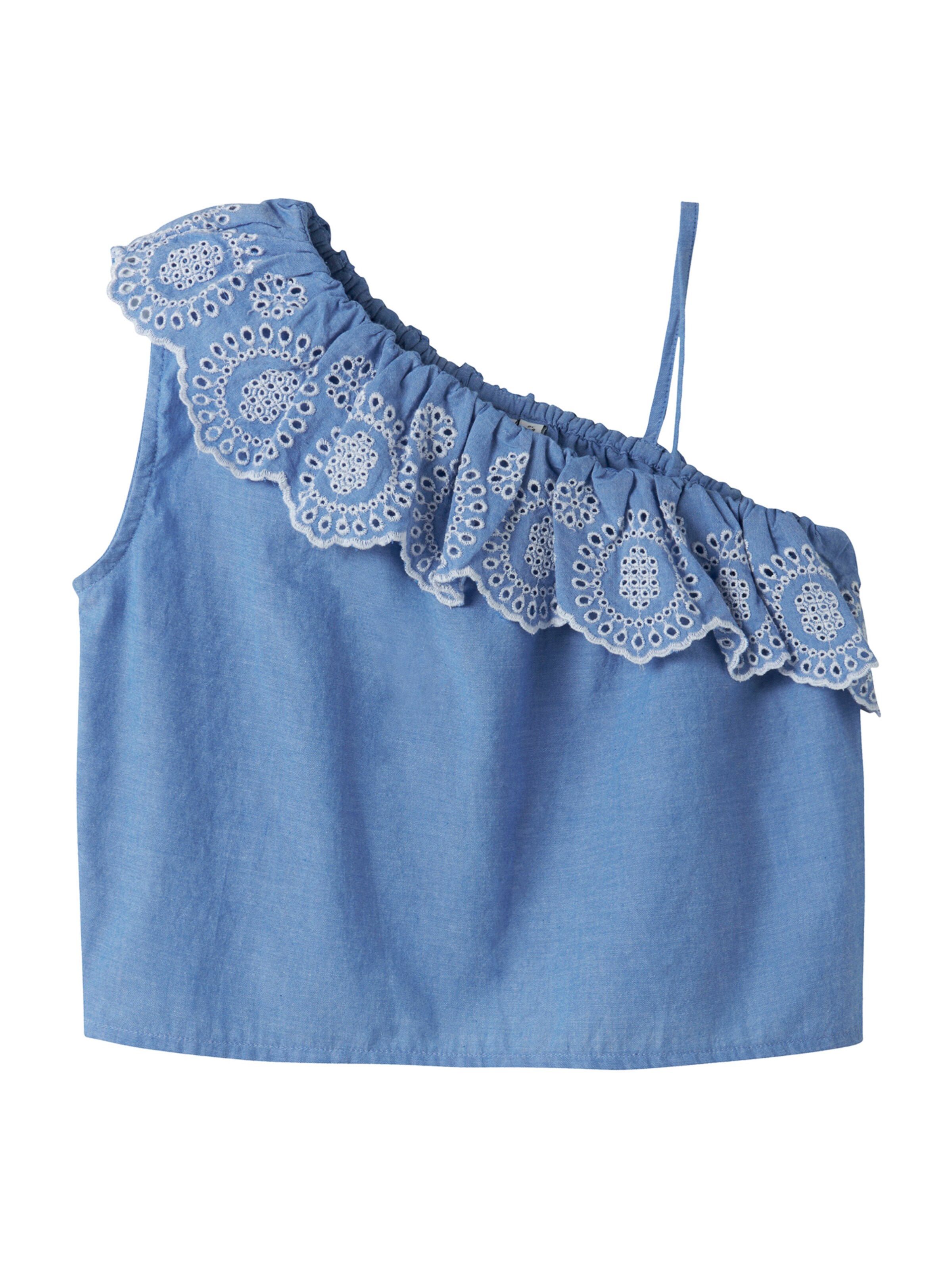 NAME IT Top 'NKFFERMA' in Blue: front