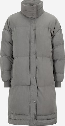 Missguided Petite - Abrigo de invierno en gris: frente