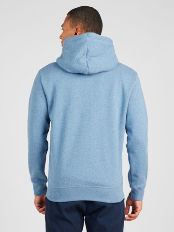 Superdry Zip-Up Hoodie 'ESSENTIAL' in Blue