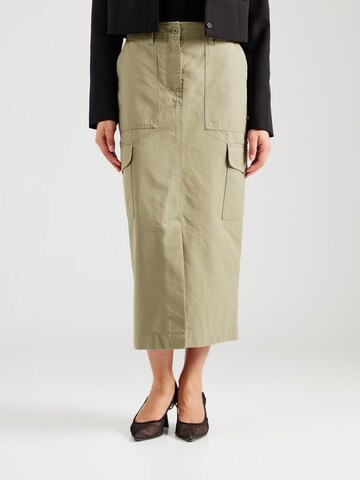 Weekend Max Mara Rock 'CALAIS' in Grün: Vorderseite