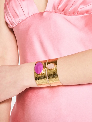 NALì Armband 'RAVI ' in Goud: voorkant
