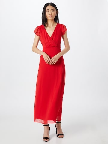 VILA Φόρεμα 'Rilla' σε κόκκινο: μπροστά