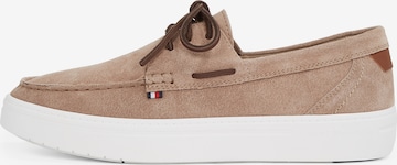 TOMMY HILFIGER Moccasins in Grey: front
