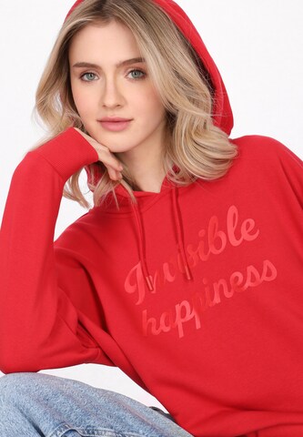 MYMO - Sudadera 'Back To School' en rojo