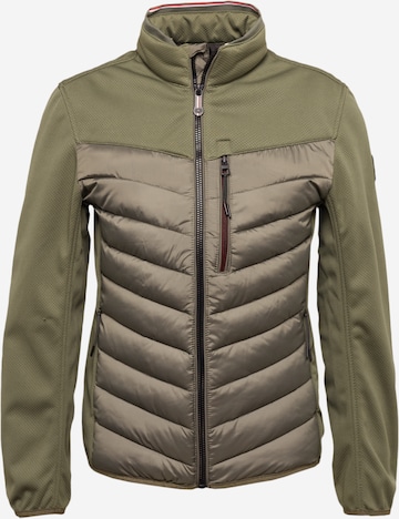 TOM TAILOR Between-Season Jacket in Green: front