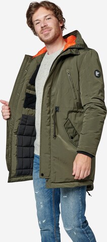 KOROSHI Between-Season Jacket in Green