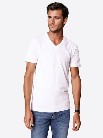 T-shirt PIERRE CARDIN en blanc : devant