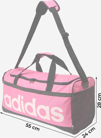 ADIDAS SPORTSWEAR Αθλητική τσάντα 'Essentials Linear Medium' σε ροζ