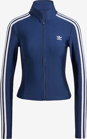 ADIDAS ORIGINALS Sweatjacke 'Adicolor' in Blau: Vorderseite