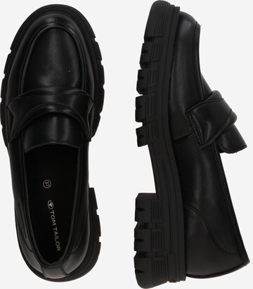 TOM TAILORSlip On cipele - crna boja