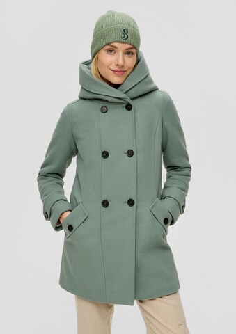 Manteau mi-saison s.Oliver en vert : devant