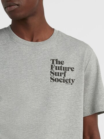 T-Shirt 'Future Surf' O'NEILL en gris