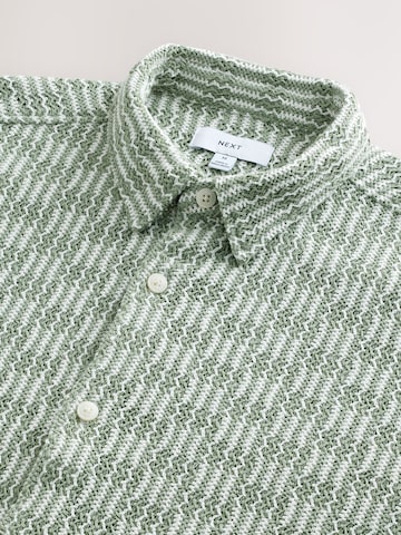 Next Regular Fit Hemd in Grün