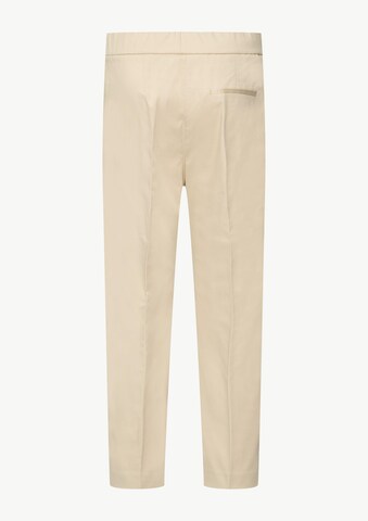 s.Oliver BLACK LABEL Tapered Pantalon in Beige