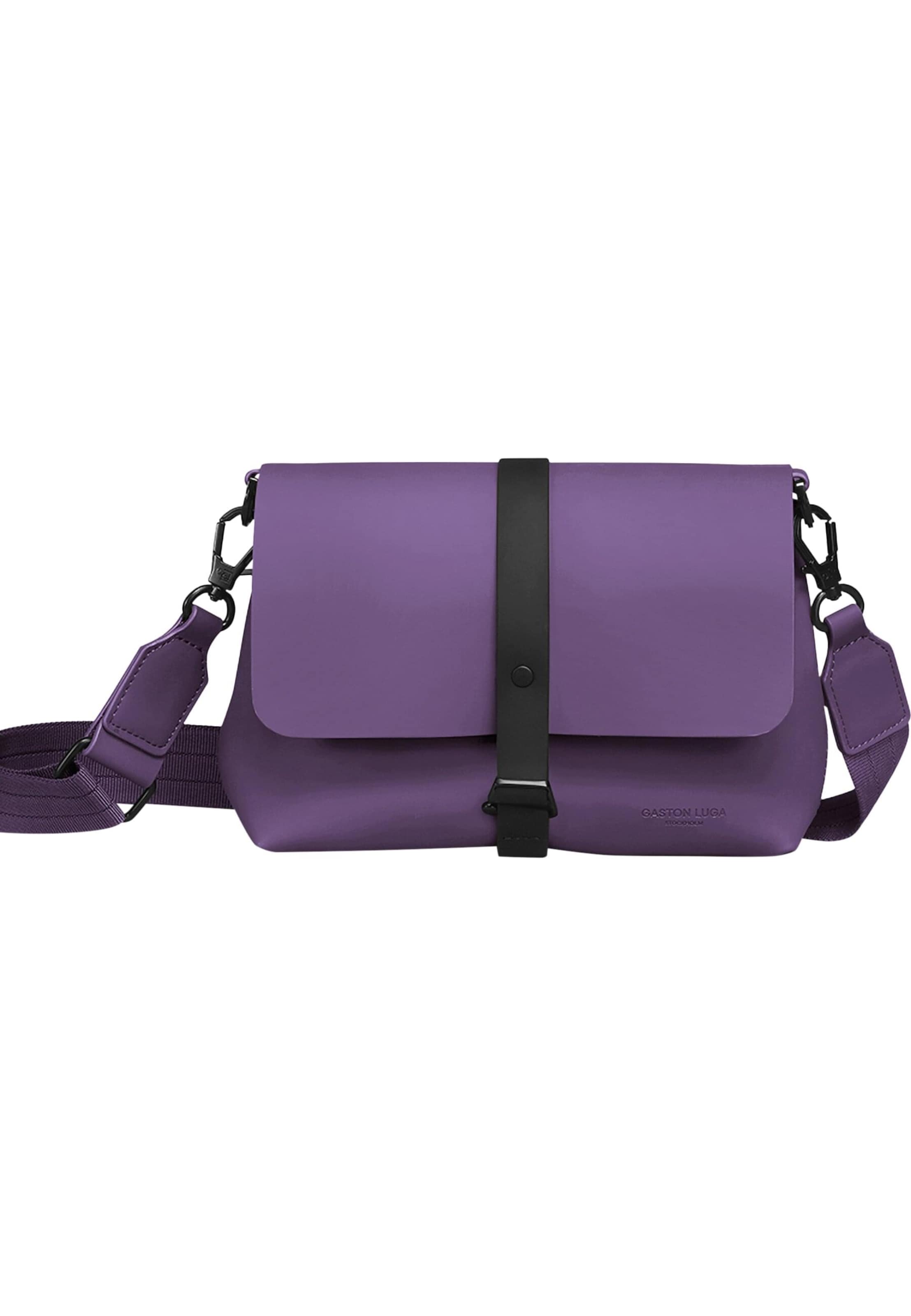 Sac bandoulière 'Spläsh' Gaston Luga en violet : devant