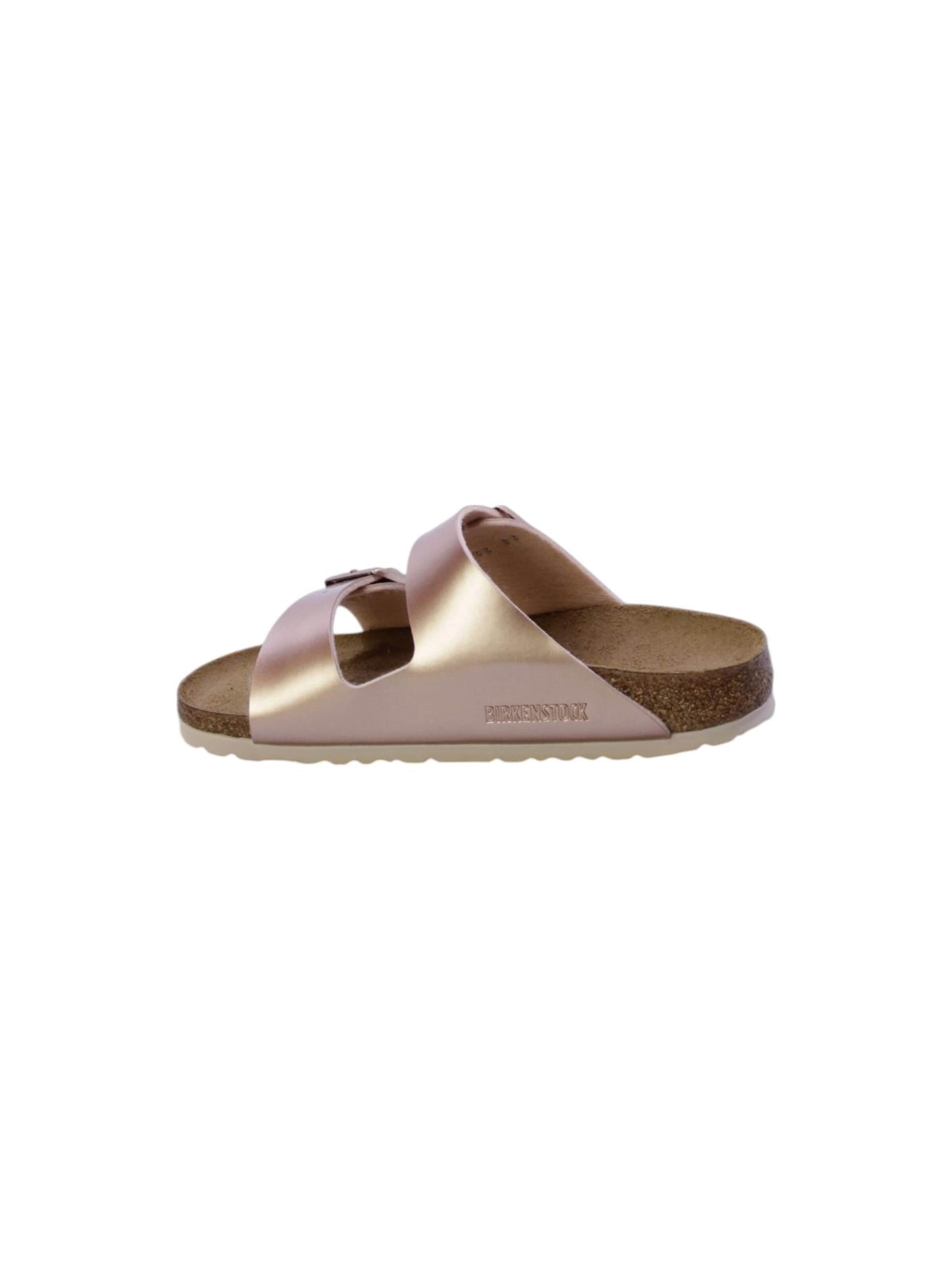 BIRKENSTOCK Pantolette  'Arizona BF W' in Bronze