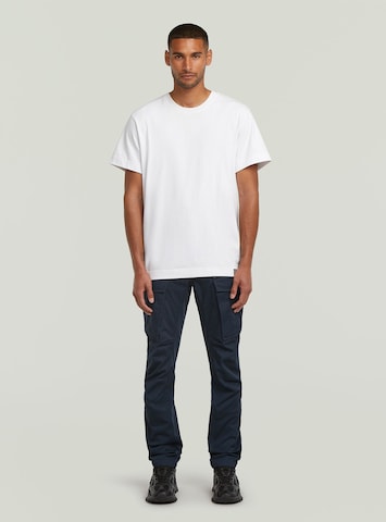 Effilé Pantalon cargo G-STAR en bleu