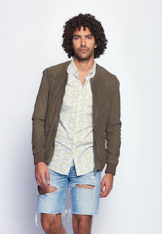 Maze Between-Season Jacket ' Boyd ' in Brown: front