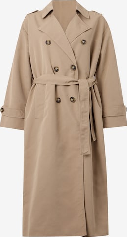Palton de primăvară-toamnă 'VMCHLOE' de la Vero Moda Petite pe bej: față