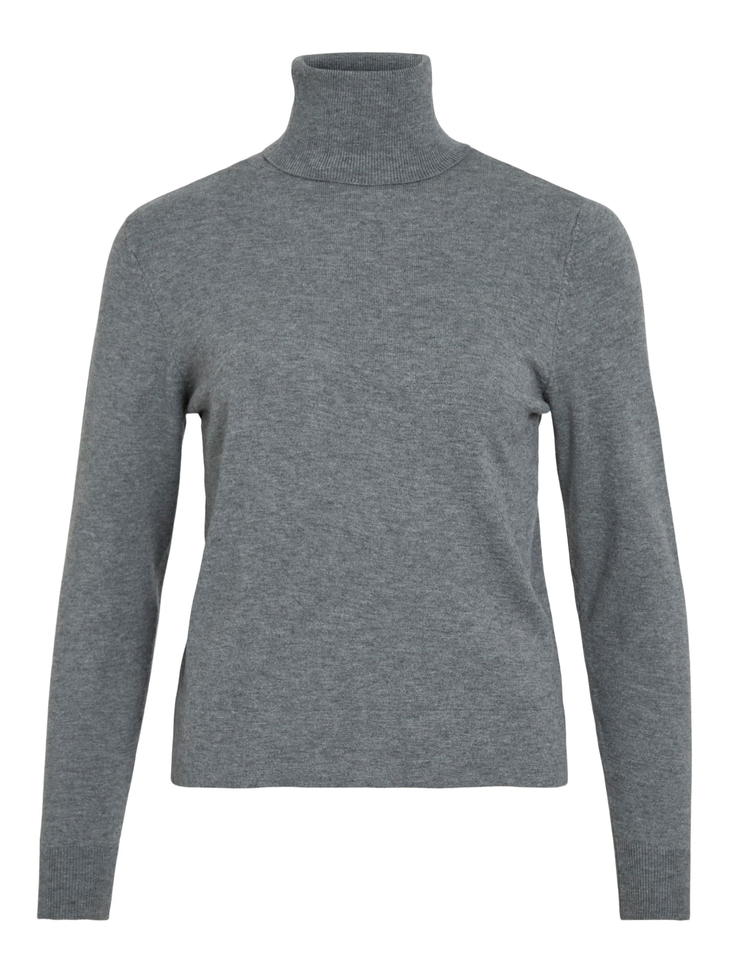 VILA Pull-over en gris, Vue avec produit