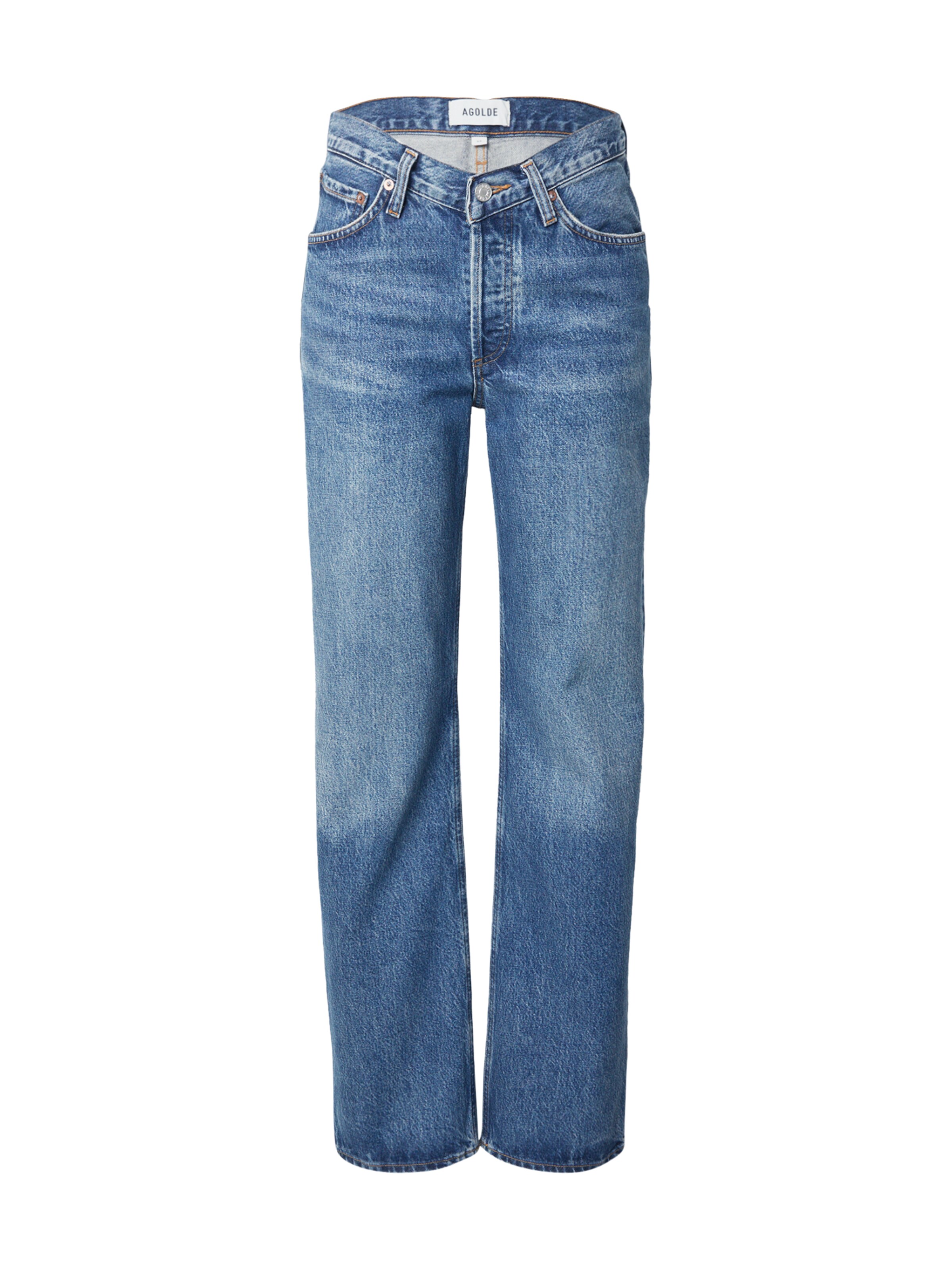 Regular Jean AGOLDE en bleu : devant