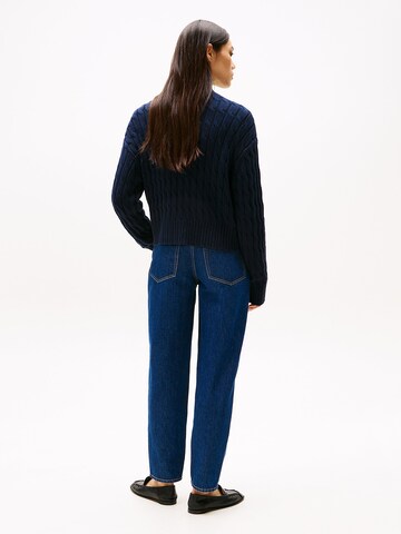 TOMMY HILFIGER Gebreid vest in Blauw