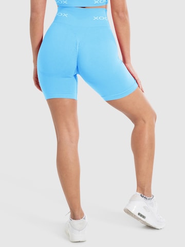 Skinny Pantalon de sport 'Azura' Smilodox en bleu