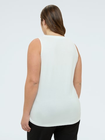 Fiorella Rubino - Top en blanco