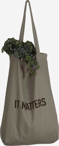 The Organic Company Shopper 'It Matters Bag' (GOTS) in Grau